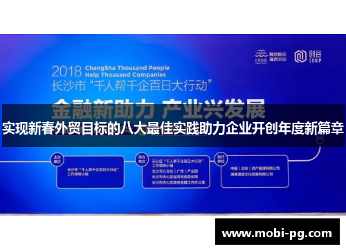实现新春外贸目标的八大最佳实践助力企业开创年度新篇章